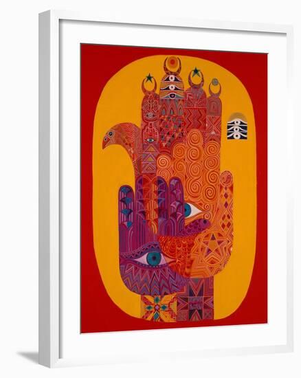 Amulets, 1992-Laila Shawa-Framed Giclee Print