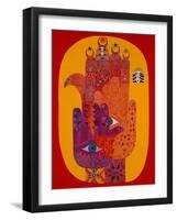 Amulets, 1992-Laila Shawa-Framed Giclee Print