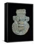 Amulette de style égyptien : masque du dieu Bes-null-Framed Stretched Canvas