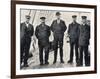 Amundsen and His Team at Hobart-null-Framed Photographic Print