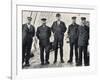 Amundsen and His Team at Hobart-null-Framed Photographic Print