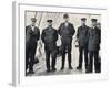 Amundsen and His Team at Hobart-null-Framed Photographic Print