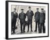 Amundsen and His Team at Hobart-null-Framed Photographic Print