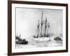 Amundsen's Vessel Returns from the Arctic-null-Framed Photographic Print