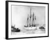 Amundsen's Vessel Returns from the Arctic-null-Framed Photographic Print