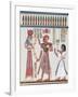 Amunkhepesef Tomb: Wall Paining-null-Framed Giclee Print