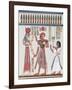 Amunkhepesef Tomb: Wall Paining-null-Framed Giclee Print