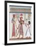 Amunkhepesef Tomb: Wall Paining-null-Framed Giclee Print