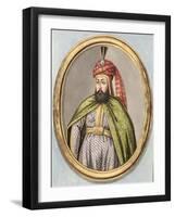 Amurath IV Sultan 1623-40, from "A Series of Portraits of the Emperors of Turkey," 1808-John Young-Framed Giclee Print