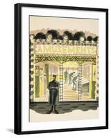 Amusement Arcade-Eric Ravilious-Framed Giclee Print