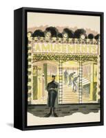 Amusement Arcade-Eric Ravilious-Framed Stretched Canvas