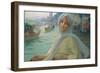 Amusement at Göksu-Fausto Zonaro-Framed Giclee Print