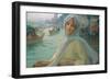 Amusement at Göksu-Fausto Zonaro-Framed Giclee Print