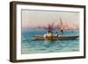 Amusement on the Caique-Fausto Zonaro-Framed Giclee Print