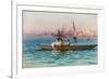 Amusement on the Caique-Fausto Zonaro-Framed Giclee Print