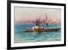 Amusement on the Caique-Fausto Zonaro-Framed Giclee Print