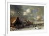 Amusement on the Ice-Thomas Heeremans-Framed Premium Giclee Print