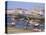 Amusement Park and Boats in Mouth of River Clwyd, Rhyl Town, Clywd, Wales, United Kingdom-Duncan Maxwell-Stretched Canvas