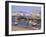 Amusement Park and Boats in Mouth of River Clwyd, Rhyl Town, Clywd, Wales, United Kingdom-Duncan Maxwell-Framed Photographic Print