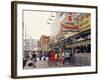 Amusement Park, Coney Island, New York State, USA-Alison Wright-Framed Photographic Print