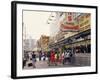 Amusement Park, Coney Island, New York State, USA-Alison Wright-Framed Photographic Print