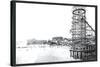 Amusement Park, Long Beach, California-William Henry Jackson-Stretched Canvas