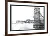 Amusement Park, Long Beach, California-William Henry Jackson-Framed Art Print