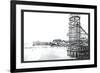 Amusement Park, Long Beach, California-William Henry Jackson-Framed Art Print