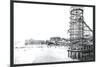 Amusement Park, Long Beach, California-William Henry Jackson-Mounted Premium Giclee Print