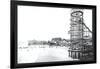 Amusement Park, Long Beach, California-William Henry Jackson-Framed Art Print