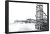 Amusement Park, Long Beach, California-William Henry Jackson-Framed Stretched Canvas