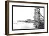 Amusement Park, Long Beach, California-William Henry Jackson-Framed Art Print