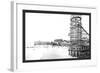 Amusement Park, Long Beach, California-William Henry Jackson-Framed Art Print