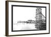 Amusement Park, Long Beach, California-William Henry Jackson-Framed Art Print