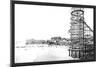 Amusement Park, Long Beach, California-William Henry Jackson-Mounted Premium Giclee Print
