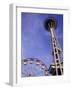 Amusement Park Ride at Seattle Center, Seattle, Washington, USA-Merrill Images-Framed Photographic Print