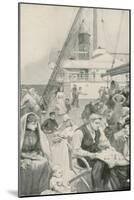 Amusements on Board an Emigrant Ship-Enoch Ward-Mounted Giclee Print