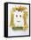 Amusing Face Made from Pasta-Ulrike Koeb-Framed Stretched Canvas