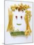 Amusing Face Made from Pasta-Ulrike Koeb-Mounted Photographic Print