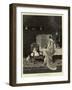 Amusing His Lordship-null-Framed Giclee Print