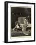 Amusing His Lordship-null-Framed Giclee Print