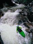 Kayaker Negotiates a Turn-Amy And Chuck Wiley/wales-Premium Photographic Print