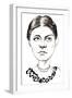 Amy Beach, American composer and pianist, caricature-Neale Osborne-Framed Giclee Print