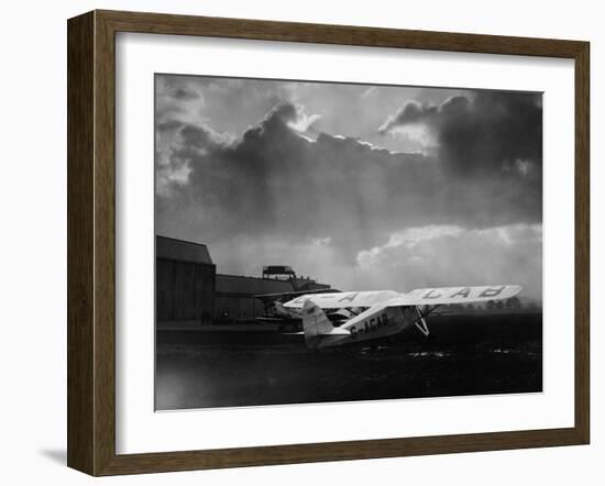 Amy Johnson's "The Desert Cloud" Preparing for Take Off-null-Framed Premium Photographic Print