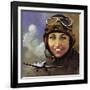 Amy Johnson Who Flew from Croydon to Capetown-Ferdinando Tacconi-Framed Giclee Print