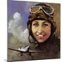 Amy Johnson Who Flew from Croydon to Capetown-Ferdinando Tacconi-Mounted Giclee Print