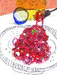 Spaghetti Night, 2020 (mixed media)-Amy Louise Evans-Giclee Print