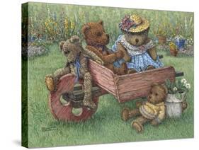 Amy's Bears-Janet Kruskamp-Stretched Canvas