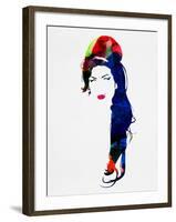 Amy Watercolor-Lora Feldman-Framed Art Print