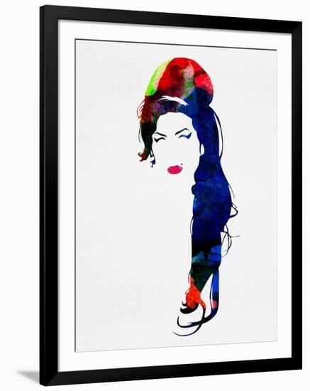 Amy Watercolor-Lora Feldman-Framed Art Print